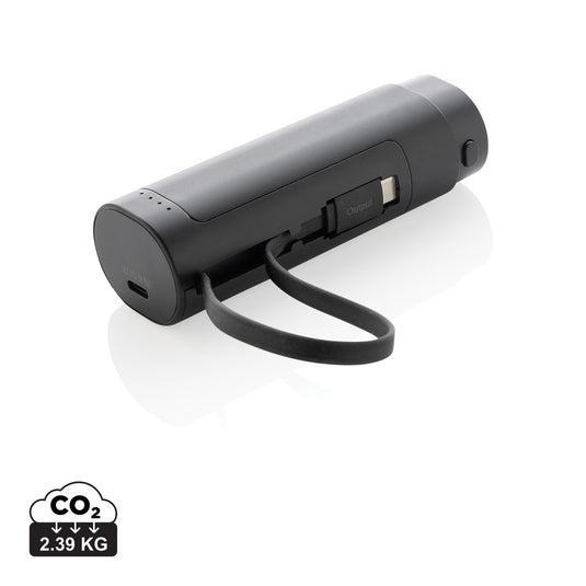 XD Collection CycleCell 5000mAh removable battery powerbank for phones and tablets, compact portable accessory.
