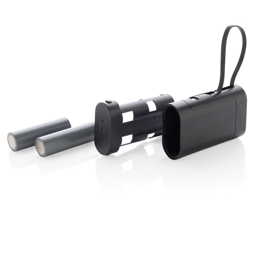 XD Collection CycleCell 10,000mAh removable powerbank for phones and tablets, portable phone and tablet accessory.