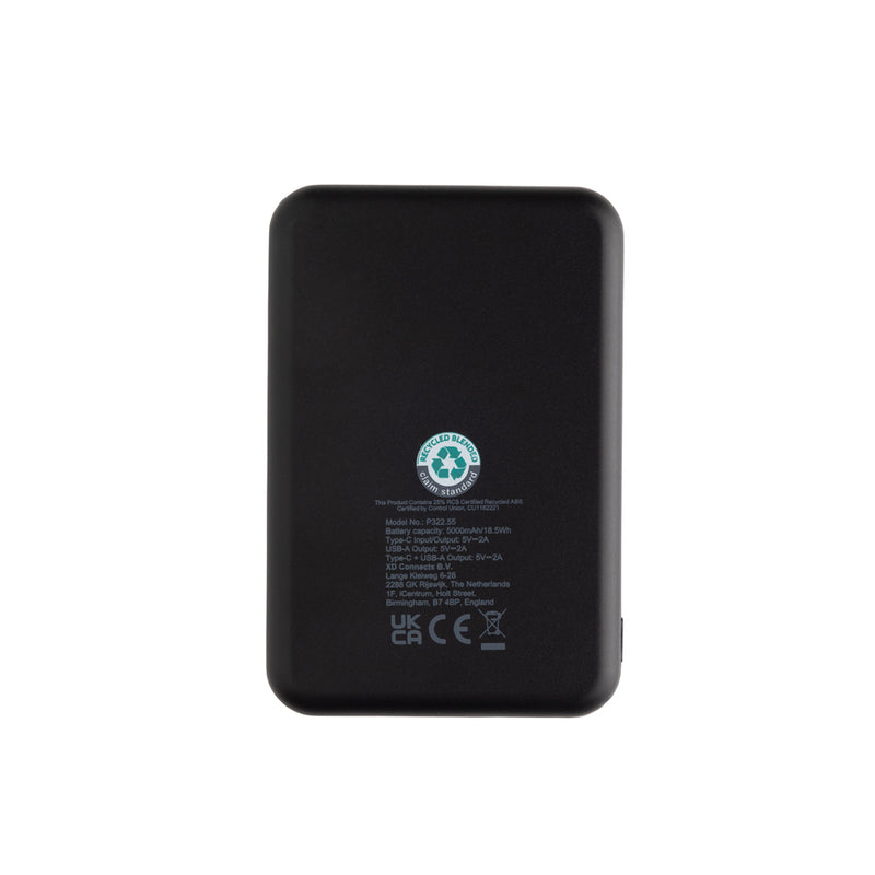 Load image into Gallery viewer, Boostcore RCS recycled plastic powerbank 5.000mAh with USB C - Custom Wood Designs

