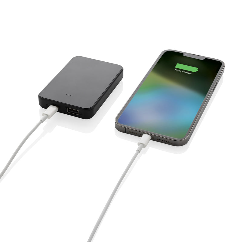 Load image into Gallery viewer, Boostcore RCS recycled plastic powerbank 5.000mAh with USB C - Custom Wood Designs
