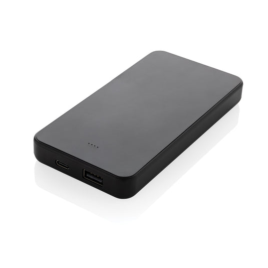 XD Collection Boostcore RCS recycled plastic powerbank with 10,000mAh capacity and USB-C for phones and tablets.