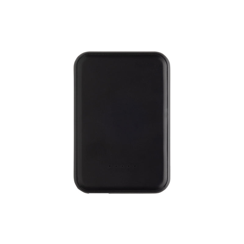 Load image into Gallery viewer, XD Collection Stellar RCS recycled plastic 5000mAh 5W magnetic powerbank for phones and tablets, with built-in magnetic attachment.
