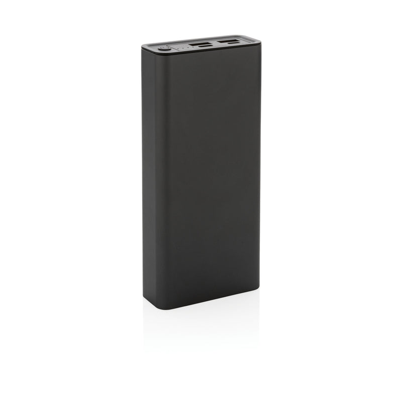Load image into Gallery viewer, XD Xclusive Terra RCS recycled 20W aluminium powerbank with 20,000mAh capacity for phones and tablets.
