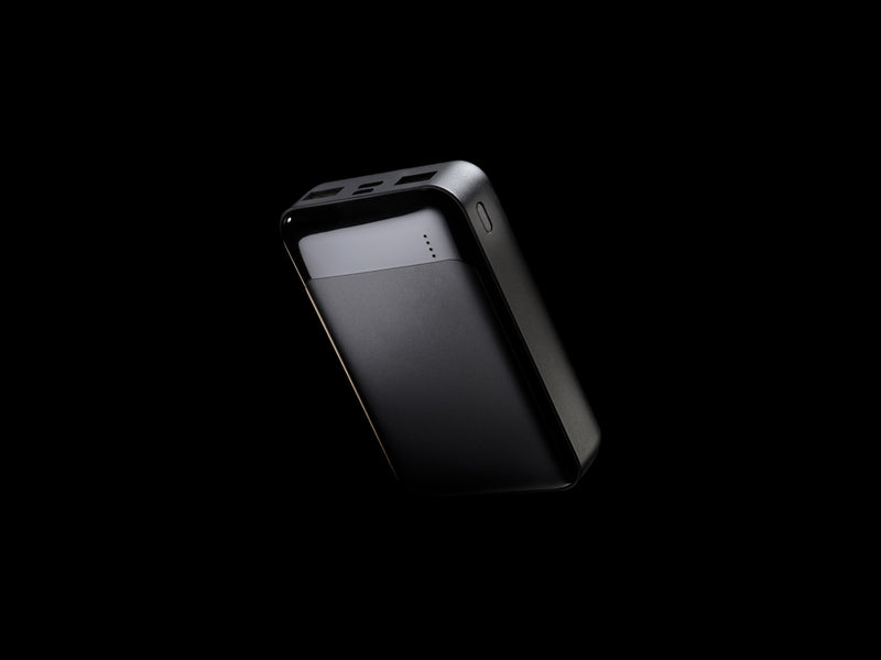 Load image into Gallery viewer, RCS standard recycled plastic 10.000 mAh powerbank - Custom Wood Designs
