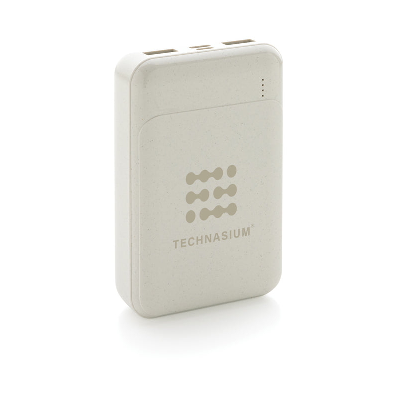 Load image into Gallery viewer, RCS standard recycled plastic 10.000 mAh powerbank - Custom Wood Designs
