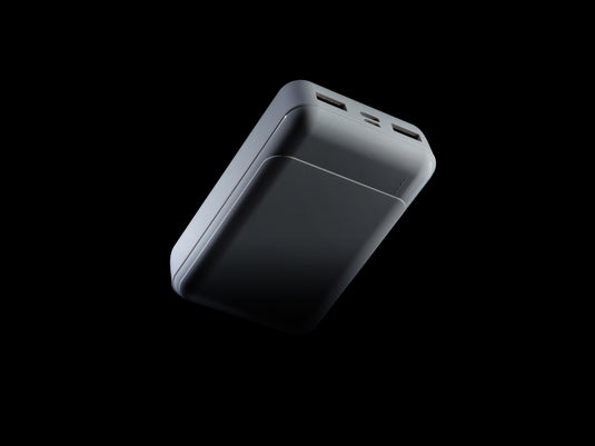 RCS standard recycled plastic 10.000 mAh powerbank - Custom Wood Designs