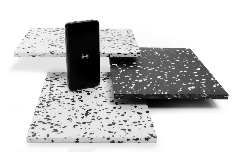 Load image into Gallery viewer, RCS standard recycled plastic wireless powerbank - Custom Wood Designs
