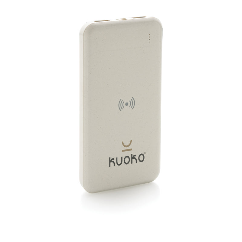 Load image into Gallery viewer, RCS standard recycled plastic wireless powerbank - Custom Wood Designs
