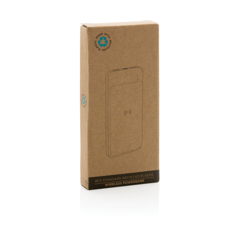 Load image into Gallery viewer, RCS standard recycled plastic wireless powerbank - Custom Wood Designs
