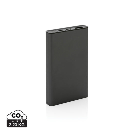 Terra RCS recycled aluminium powerbank 5.000 mAh - Custom Wood Designs