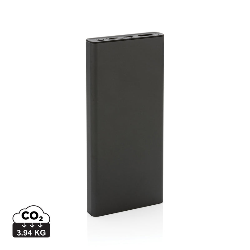 Load image into Gallery viewer, Terra RCS recycled 18W aluminium powerbank 10.000 mAh - Custom Wood Designs
