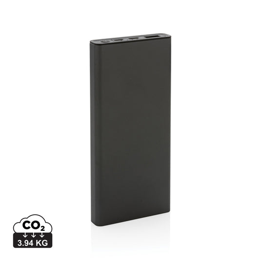Terra RCS recycled 18W aluminium powerbank 10.000 mAh - Custom Wood Designs