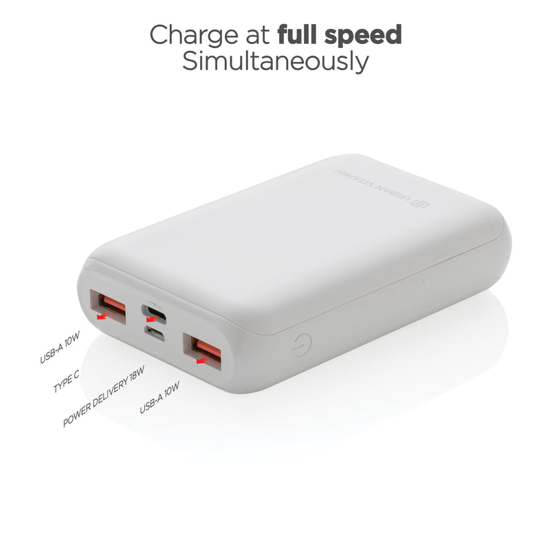 Load image into Gallery viewer, Urban Vitamin Alameda 10.000 mAh 18W PD powerbank - Custom Wood Designs
