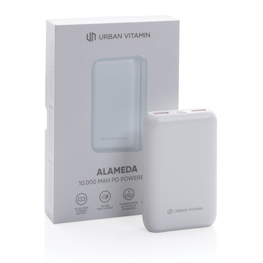 Urban Vitamin Alameda 10.000 mAh 18W PD powerbank - Custom Wood Designs