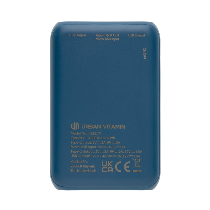 Load image into Gallery viewer, Urban Vitamin Alameda 10.000 mAh 18W PD powerbank - Custom Wood Designs
