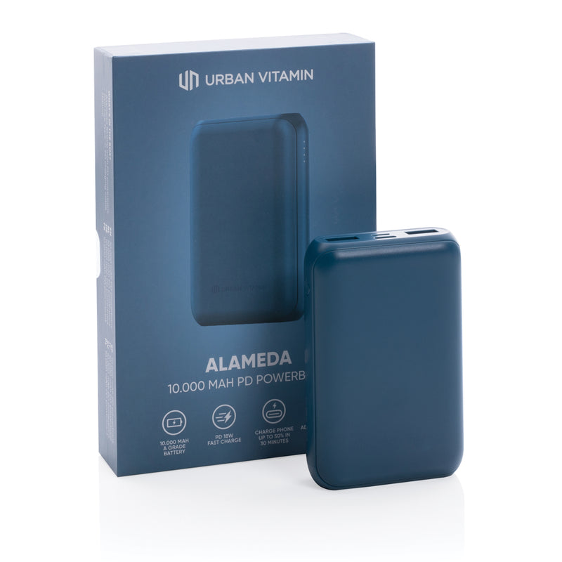 Load image into Gallery viewer, Urban Vitamin Alameda 10.000 mAh 18W PD powerbank - Custom Wood Designs
