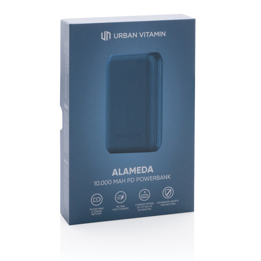 Urban Vitamin Alameda 10.000 mAh 18W PD powerbank - Custom Wood Designs