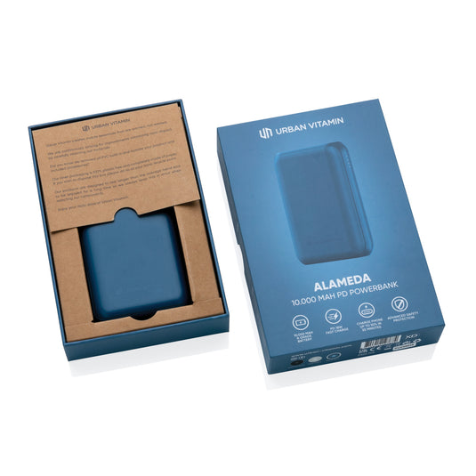 Urban Vitamin Alameda 10.000 mAh 18W PD powerbank - Custom Wood Designs