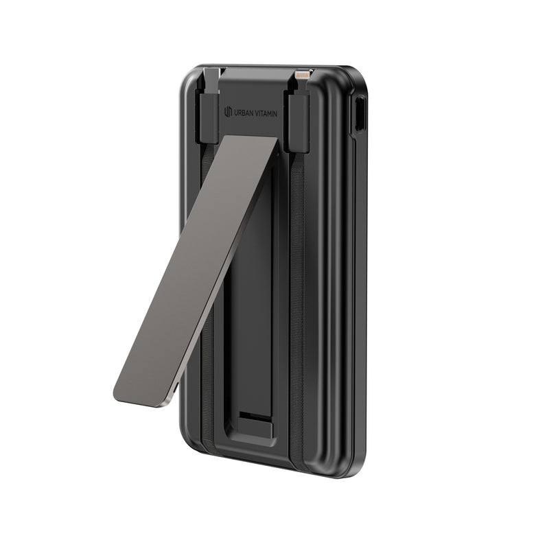Load image into Gallery viewer, Urban Vitamin Redwood 5in1 5000mah 20W PD magnetic powerbank - Custom Wood Designs
