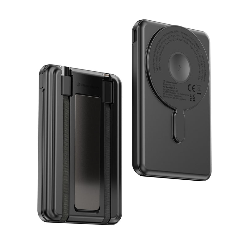Load image into Gallery viewer, Urban Vitamin Redwood 5in1 5000mah 20W PD magnetic powerbank - Custom Wood Designs
