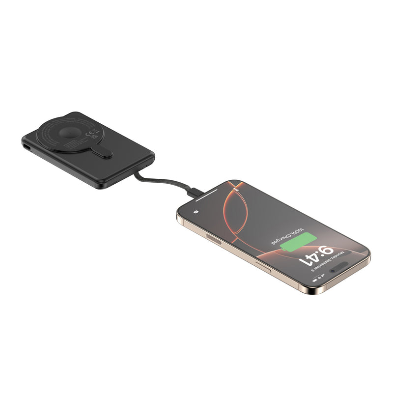 Load image into Gallery viewer, Urban Vitamin Redwood 5in1 5000mah 20W PD magnetic powerbank - Custom Wood Designs
