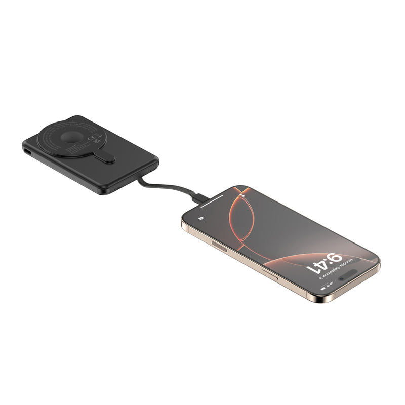Load image into Gallery viewer, Urban Vitamin Redwood 5in1 5000mah 20W PD magnetic powerbank - Custom Wood Designs
