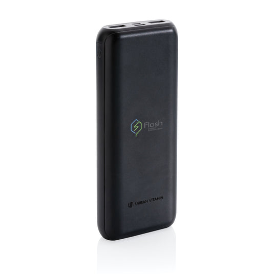 Urban Vitamin Pasadena 20.000 mAh 18W PD powerbank - Custom Wood Designs