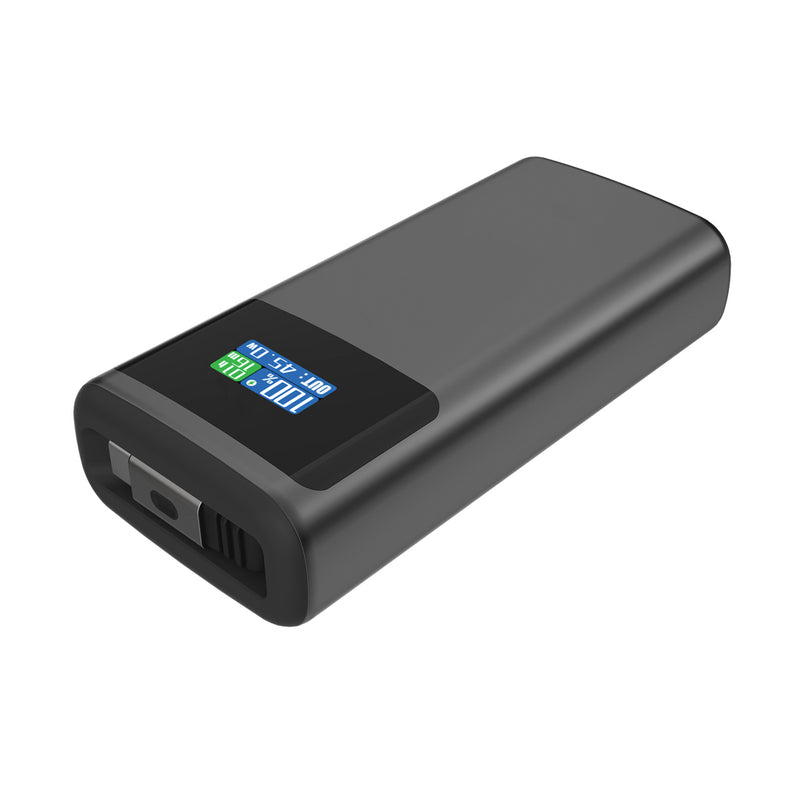 Load image into Gallery viewer, XD Xclusive Quantum RCS 10,000mAh powerbank with screen for phones and tablets, ultra-fast PD45W charging, portable accessory.
