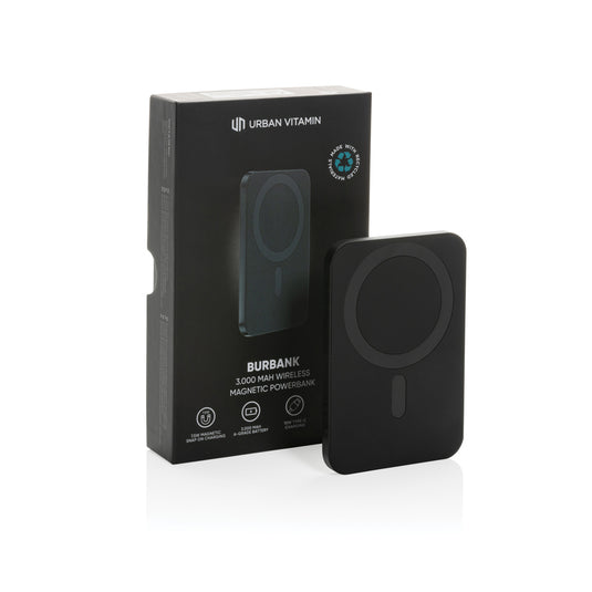 Urban Vitamin Burbank RCS plastic/alu  3000 mah powerbank - Custom Wood Designs