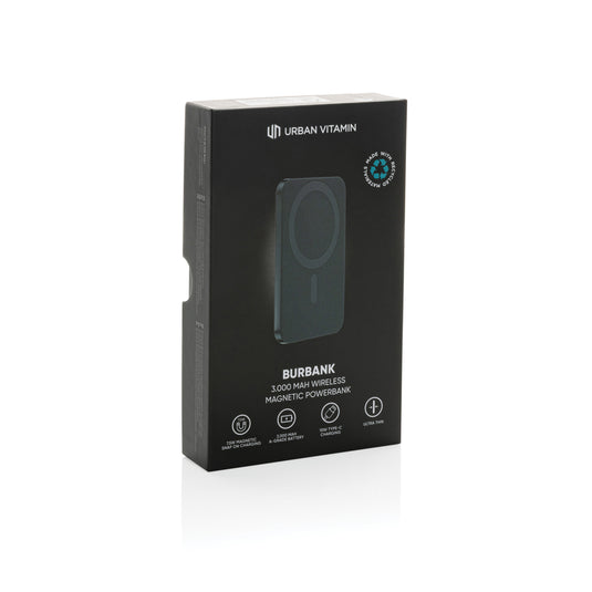 Urban Vitamin Burbank RCS plastic/alu  3000 mah powerbank - Custom Wood Designs