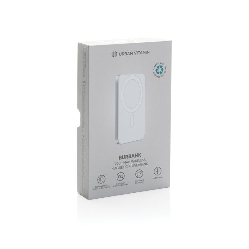 Load image into Gallery viewer, Urban Vitamin Burbank RCS plastic/alu  3000 mah powerbank - Custom Wood Designs
