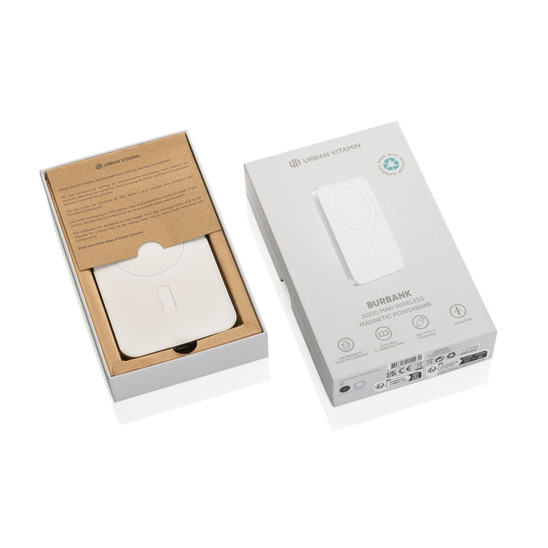 Load image into Gallery viewer, Urban Vitamin Burbank RCS plastic/alu  3000 mah powerbank - Custom Wood Designs
