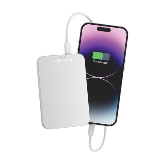 Urban Vitamin Richmond RCS plastic/alu 5000mah powerbank - Custom Wood Designs