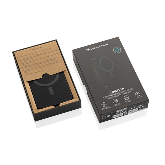 Urban Vitamin Compton  RCS plastic/alu 10.000 mah powerbank - Custom Wood Designs