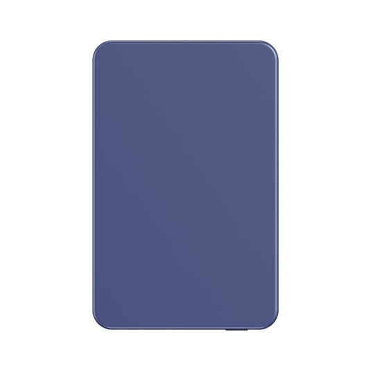 Urban Vitamin Marin 5000mAh magnetic wireless powerbank for phones and tablets, with 15W fast charging, shown attached to a device.