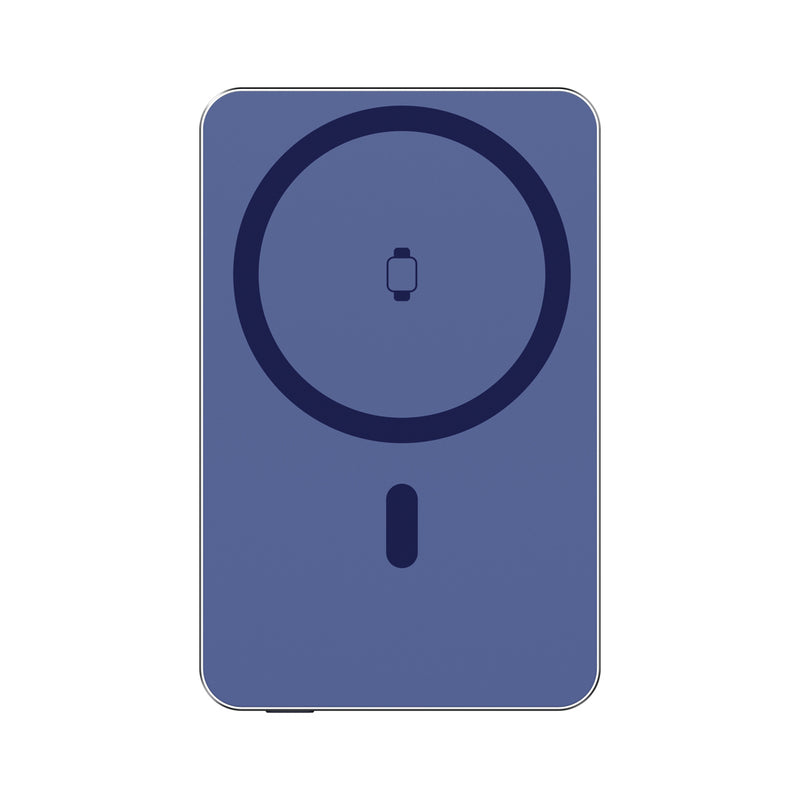 Load image into Gallery viewer, Urban Vitamin Marin 5000mAh wireless powerbank with magnetic attachment for phones and tablets, 15W fast charging.
