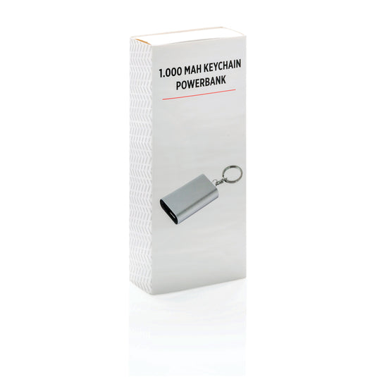 1.000 mAh keychain powerbank - Custom Wood Designs
