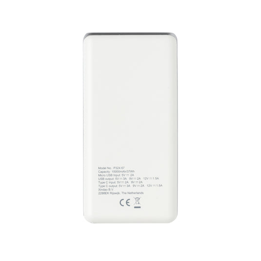 XD Collection Ultra fast 10,000 mAh powerbank with PD for phones and tablets, compact and portable accessory.