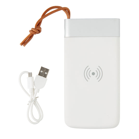 Aria 8.000 mAh 5W wireless charging powerbank - Custom Wood Designs