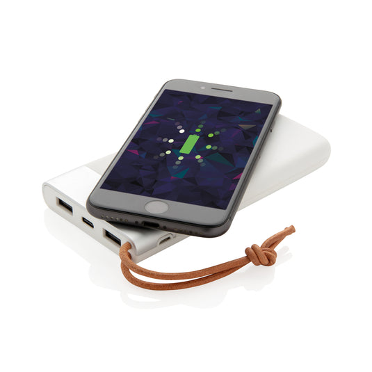 Aria 8.000 mAh 5W wireless charging powerbank - Custom Wood Designs