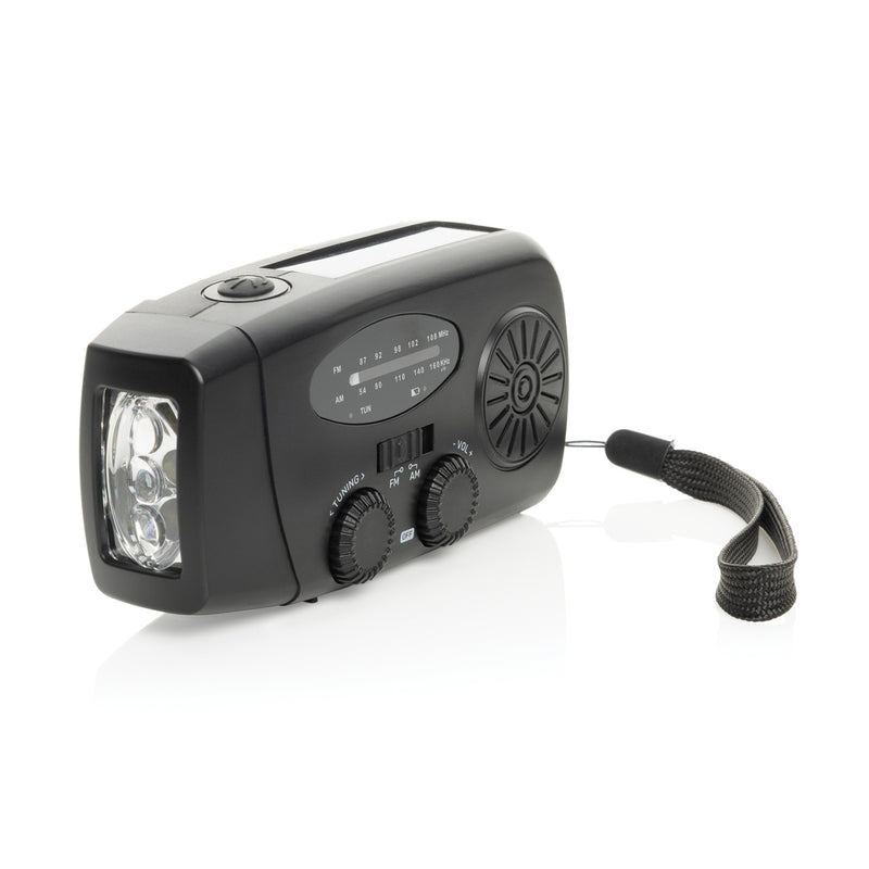 Load image into Gallery viewer, RescueWave RCS recycled plastic emergency radio - Custom Wood Designs RescueWave RCS recycled plastic emergency radio made from [material] –  [use_case] | Custom Wood Designs
