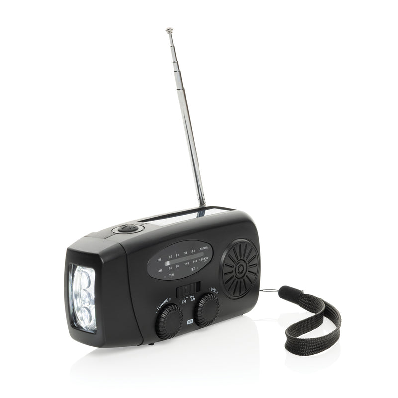 Load image into Gallery viewer, RescueWave RCS recycled plastic emergency radio - Custom Wood Designs RescueWave RCS recycled plastic emergency radio made from [material] –  [use_case] | Custom Wood Designs
