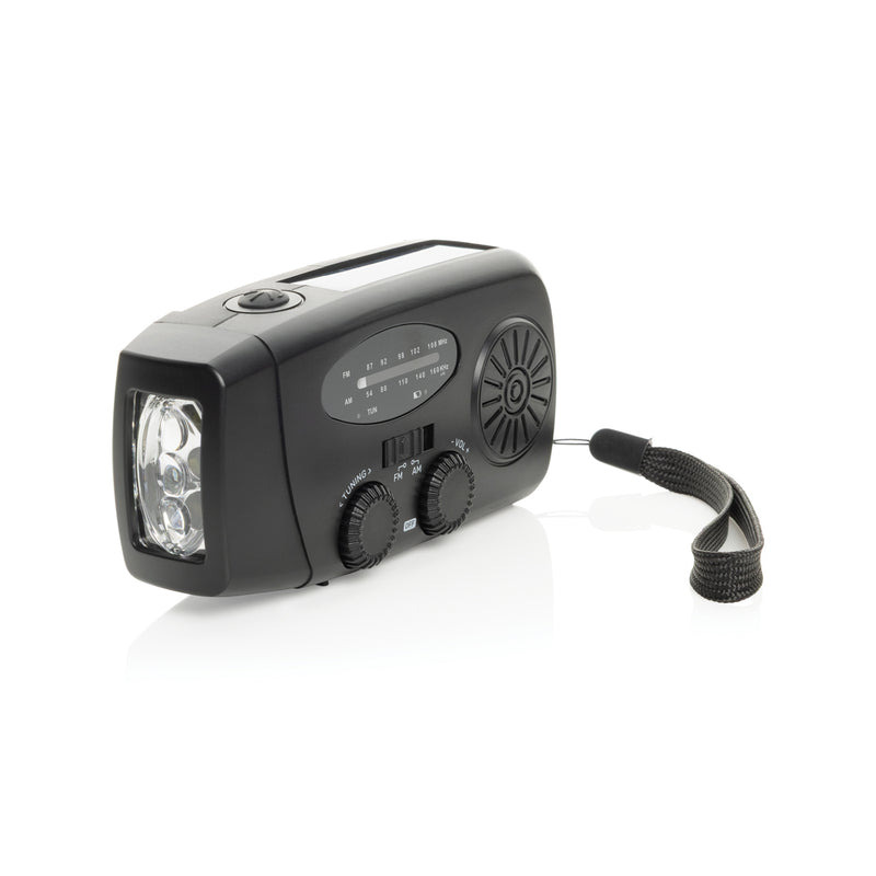 Load image into Gallery viewer, RescueWave RCS recycled plastic emergency radio - Custom Wood Designs RescueWave RCS recycled plastic emergency radio made from [material] –  [use_case] | Custom Wood Designs
