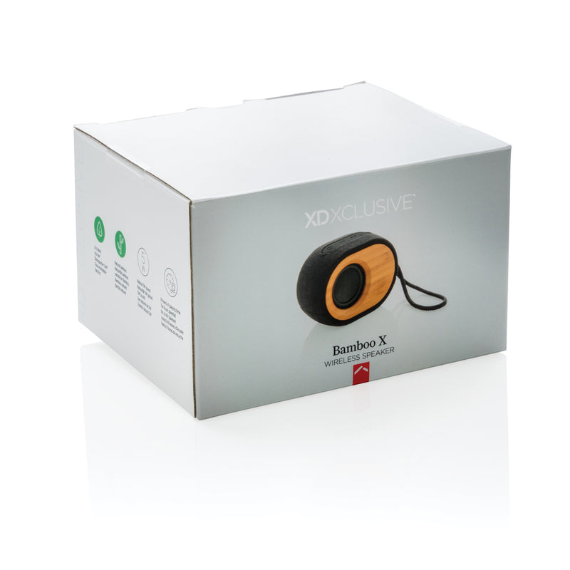 Load image into Gallery viewer, Bamboo X  speaker - Custom Wood Designs
