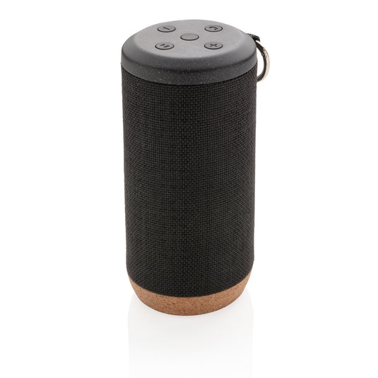 Baia 10W wireless speaker, cork - Custom Wood Designs