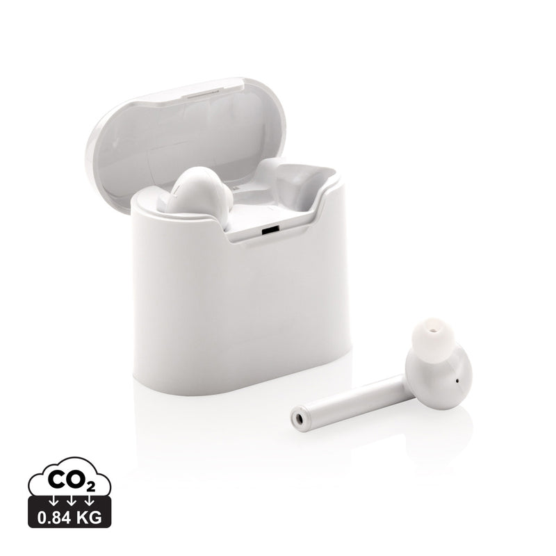 Load image into Gallery viewer, Liberty wireless earbuds in charging case - Custom Wood Designs
