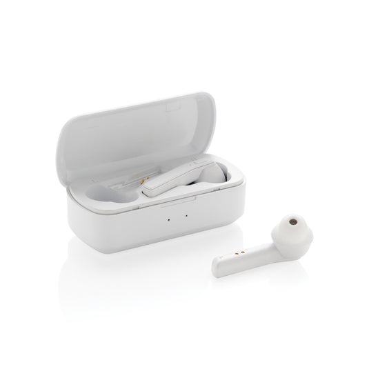 Free Flow TWS earbuds in charging case - Custom Wood Designs
