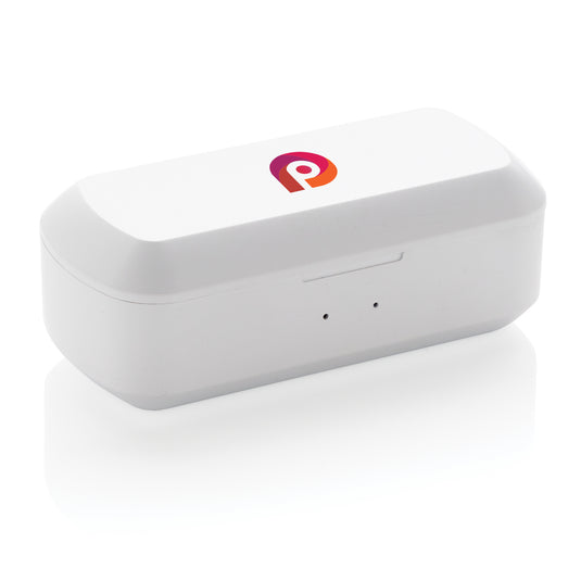 Free Flow TWS earbuds in charging case - Custom Wood Designs