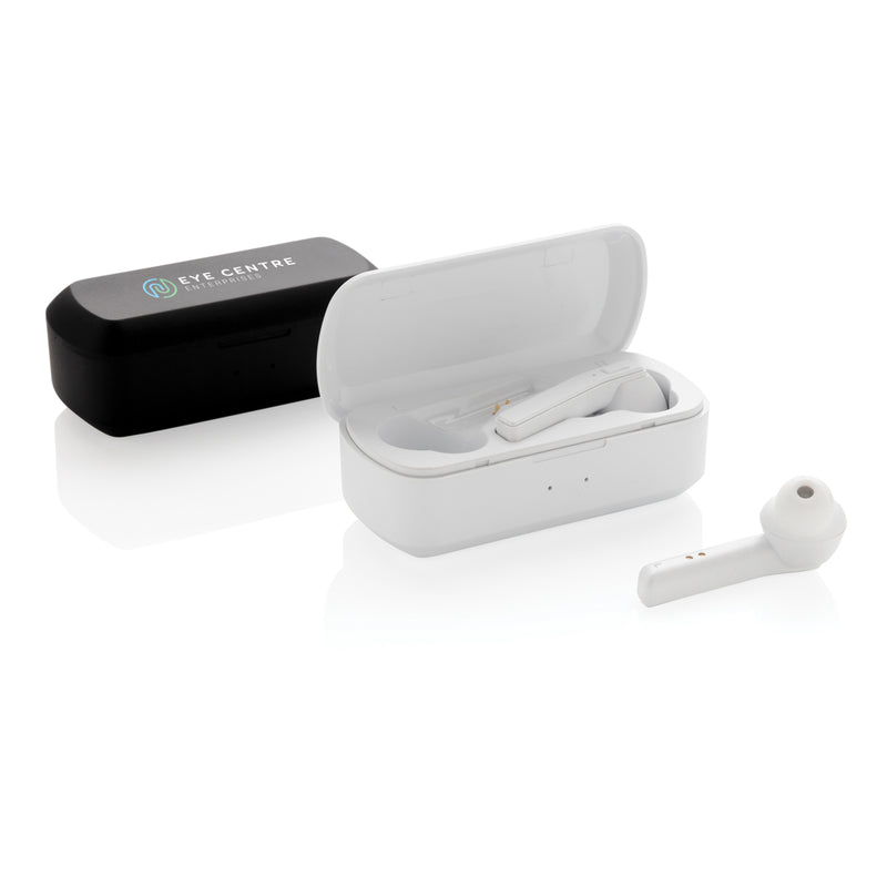 Load image into Gallery viewer, Free Flow TWS earbuds in charging case - Custom Wood Designs
