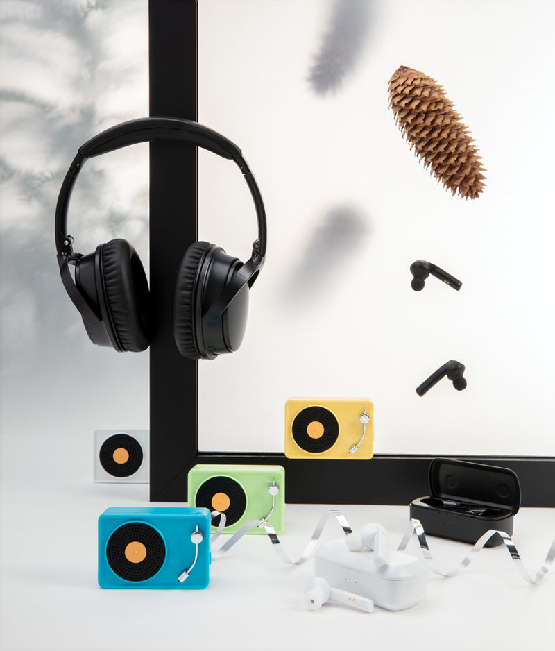 Load image into Gallery viewer, Free Flow TWS earbuds in charging case - Custom Wood Designs
